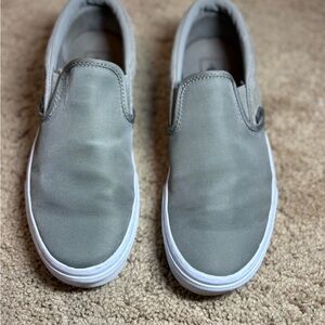 Vans Men’s 7 / Women’s 8.5 Green Slip-On Sneakers